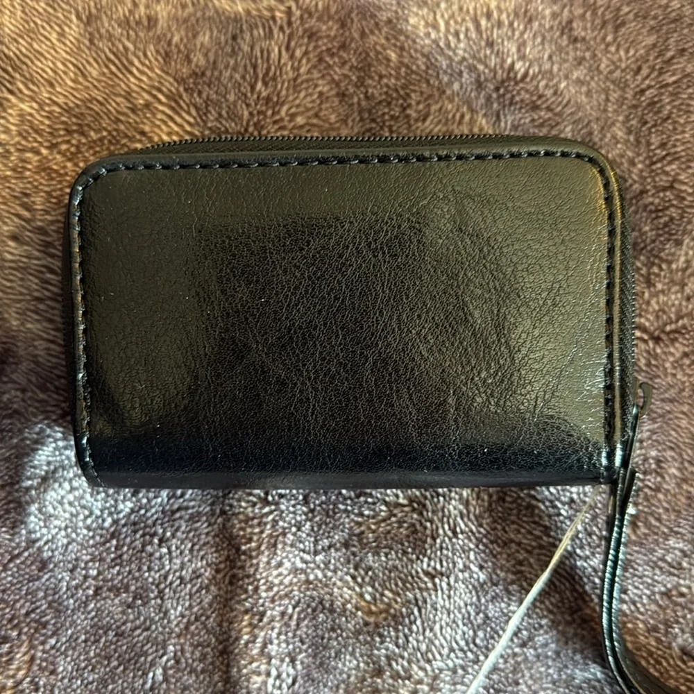 Badgley Mischa Black Backpack with Silver Accents
